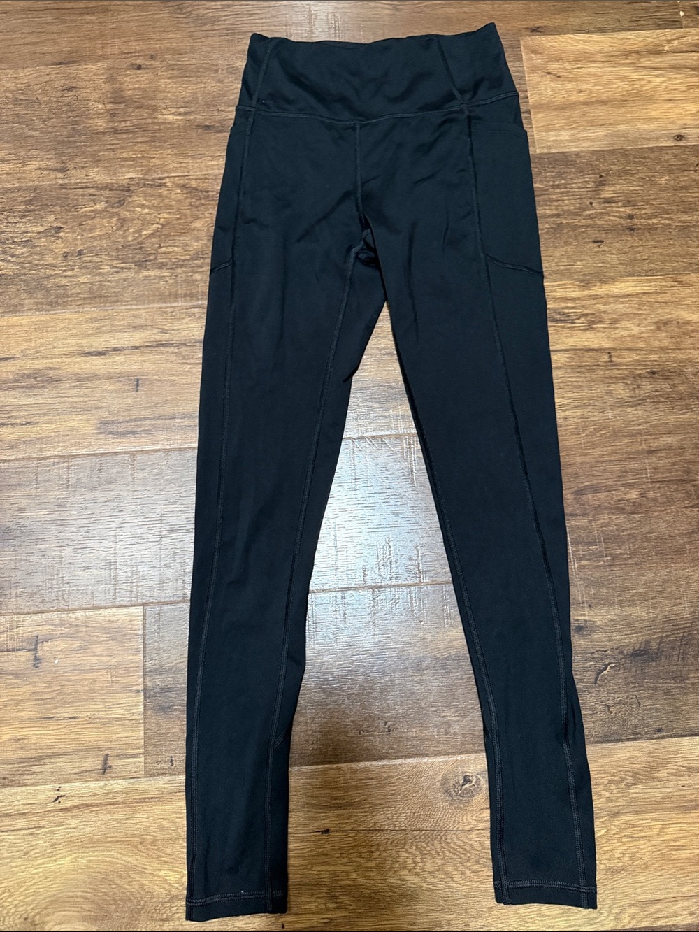 Victoria's Secret Black Leggings with Side Pockets